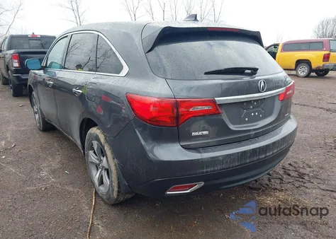 2014 Acura Mdx z USA, uszkodzony, nr VIN 5FRYD4H20EB003086